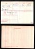 British WWI Medal Rolls Index Cards