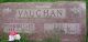 Eric Lyman Vaughn (1885 - 1916)  Nora Ann Messer  (1888 – 1954) Brooks Cemetery Wapello County Iowa, USA