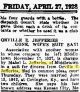 Mabel Frisch files for divorce